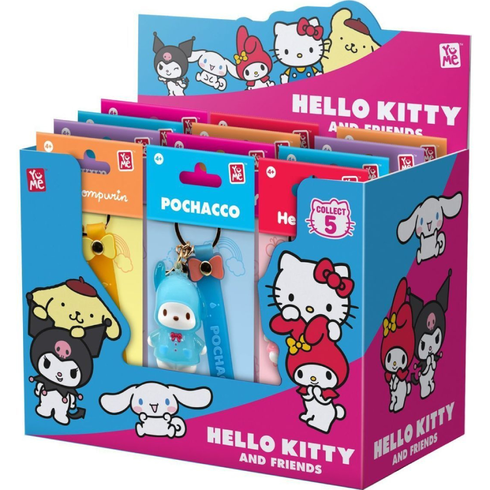 Брелок HELLO KITTY Почакко в дождевике (11722) Тип один предмет