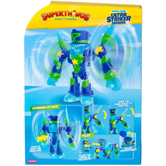 Игровой набор SUPERTHINGS Kazoom Power Ультрастрайкер Энигма (PSTSP116IN240) Коллекционная серия герои мультфильмов и сказок