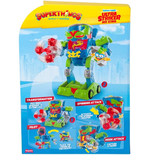 Заказать Игровой набор SUPERTHINGS Kazoom Power Ультрастрайкер Мистер Кинг (PSTSP116IN250)
