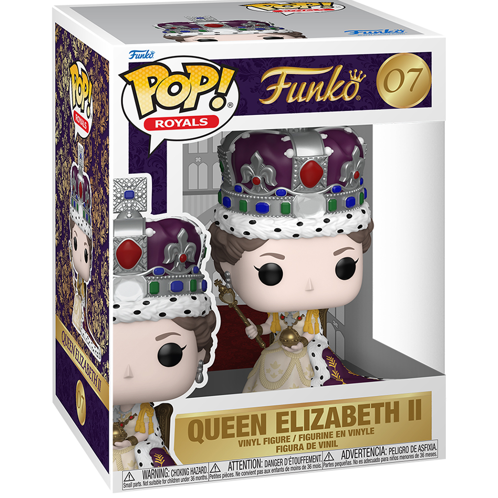 Фігурка FUNKO POP! - Коронація королеви Єлизавети II (91873) Для кого універсально