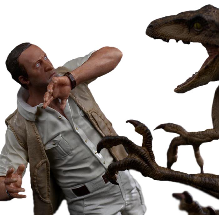 Фото Статуетка Iron Studios Jurassic Park Clever Girl Deluxe Art Scale 1/10 (UNIVJP40421-10)