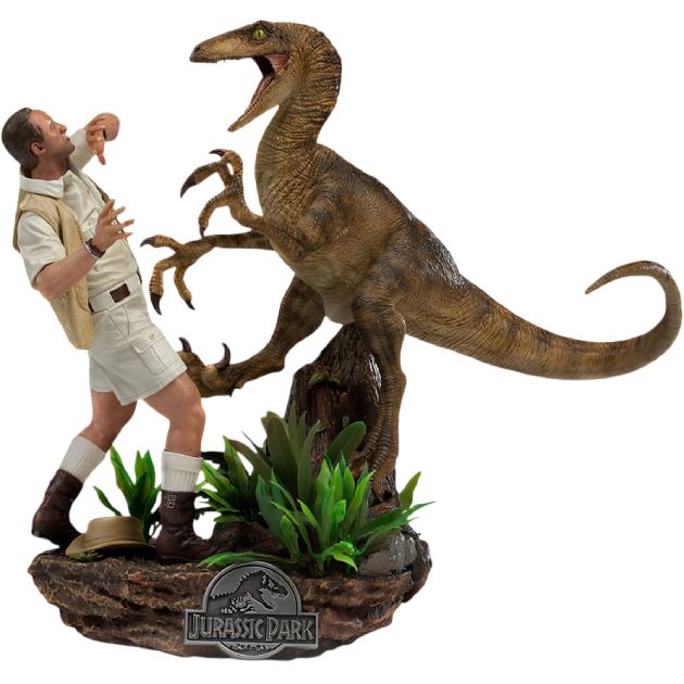 Статуетка Iron Studios Jurassic Park Clever Girl Deluxe Art Scale 1/10 (UNIVJP40421-10)