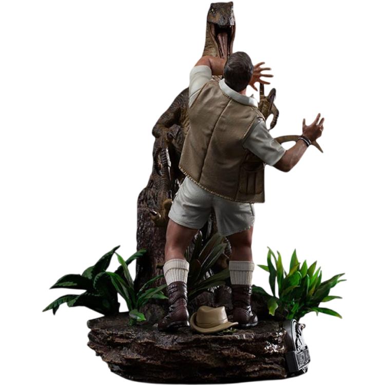Статуетка Iron Studios Jurassic Park Clever Girl Deluxe Art Scale 1/10 (UNIVJP40421-10) Колекційна серія герої кіно