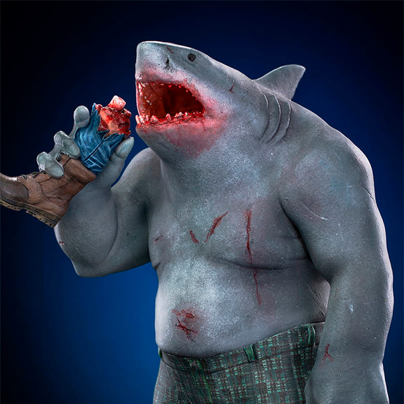 Зовнішній вигляд Статуетка IRON STUDIOS DC COMICS King Shark Statue Art Scale 1/10 (DCCTSS48521-10)