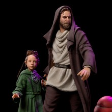 Статуетка IRON STUDIOS STAR WARS Obi-Wan та Young Leia Deluxe (LUCSWR79522-10)