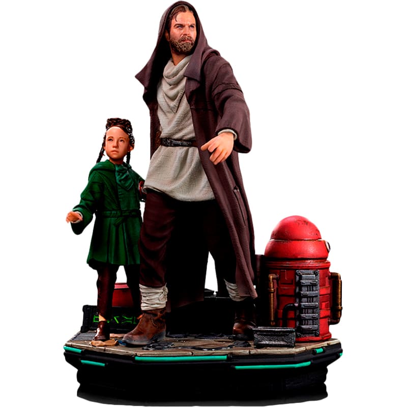 Статуетка IRON STUDIOS STAR WARS Obi-Wan та Young Leia Deluxe (LUCSWR79522-10)