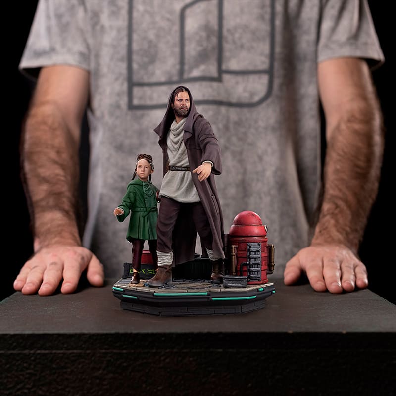 Замовити Статуетка IRON STUDIOS STAR WARS Obi-Wan та Young Leia Deluxe (LUCSWR79522-10)