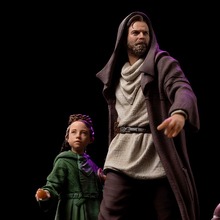 Статуетка IRON STUDIOS STAR WARS Obi-Wan та Young Leia Deluxe (LUCSWR79522-10)