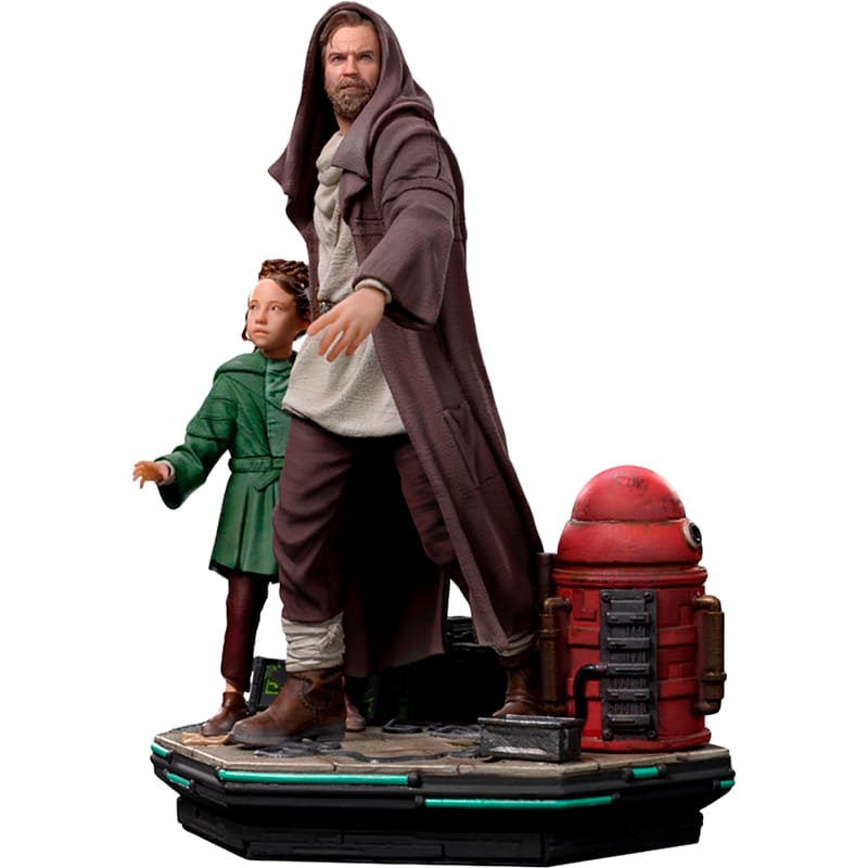 Статуетка IRON STUDIOS STAR WARS Obi-Wan та Young Leia Deluxe (LUCSWR79522-10) Для кого універсально