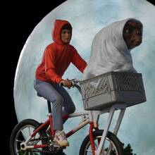 Фігурка IRON STUDIOS E.T. The Extra-Terrestrial E.T. & Elliot Deluxe Art Scale 1/10 (UNIVET47421-10)