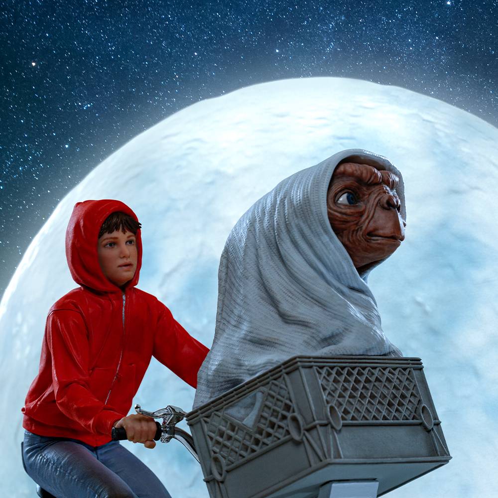 Фігурка IRON STUDIOS E.T. The Extra-Terrestrial E.T. & Elliot Deluxe Art Scale 1/10 (UNIVET47421-10) Тип один предмет