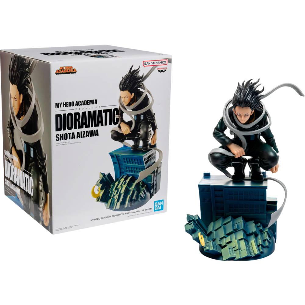 Внешний вид Фигурка BANPRESTO MY HERO ACADEMIA Dioramatic Shota Aizawa The Brush 30 см (BP19601)