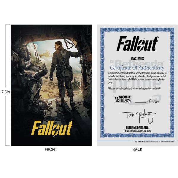 Зовнішній вигляд Фігурка MCFARLANE FALLOUT Maximus S2 (14127)