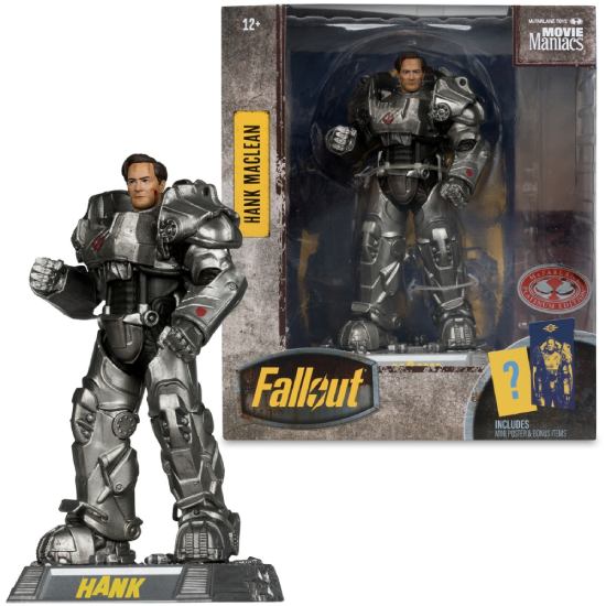 Фігурка MCFARLANE FALLOUT Hank Maclean S2 Red Platinum Edition (14134) Для кого універсально