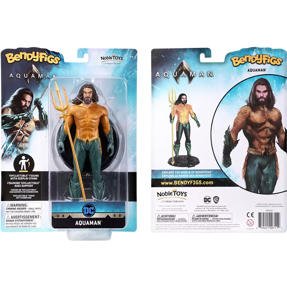 Фігурка BENDYFIG DC COMICS Aquaman Bendyfig (Аквамен) (NN3252) Тип один предмет