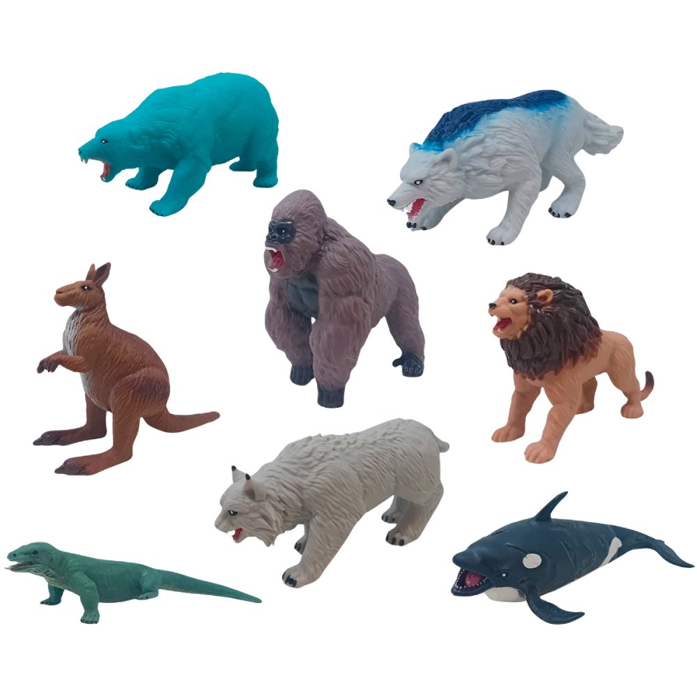 Стретч-игрушка #SBABAM Legend of animals Макси Лед и пламя (60