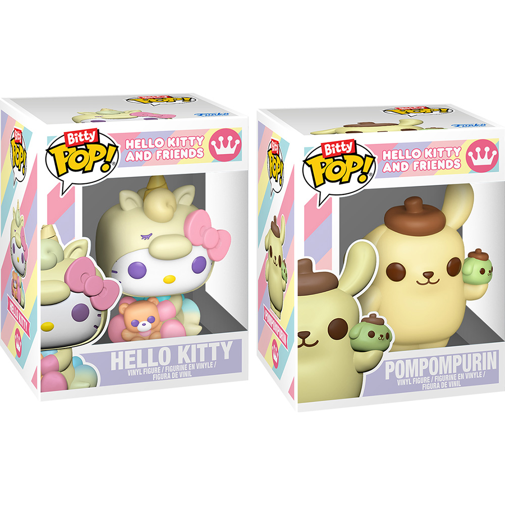 Набор фигурок FUNKO Bitty POP! Sanrio: Hello Kitty & Pompompurin 2