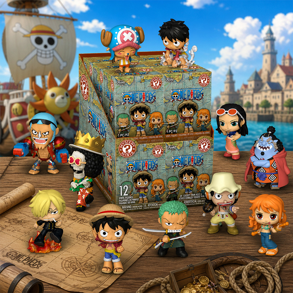 Фигурка-сюрприз FUNKO Mystery Minis One Piece: Fish-Man Island