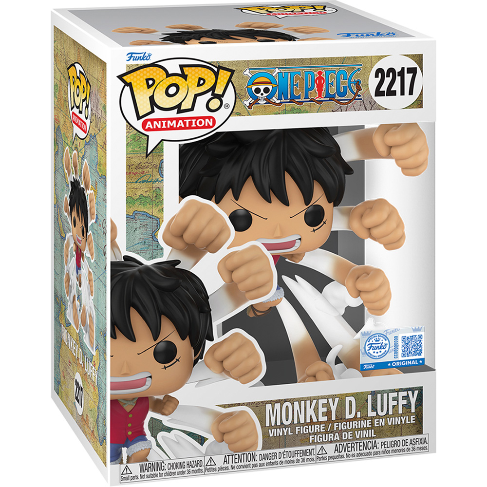 Фигурка FUNKO POP! One Piece: Monkey D. Luffy (Gum Gum Gatling