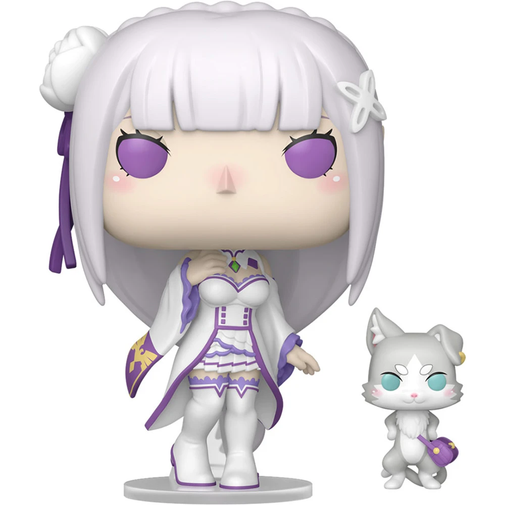 Набор фигурок FUNKO POP! Re:Zero Эмилия с Паком (86515) ᐉ купить
