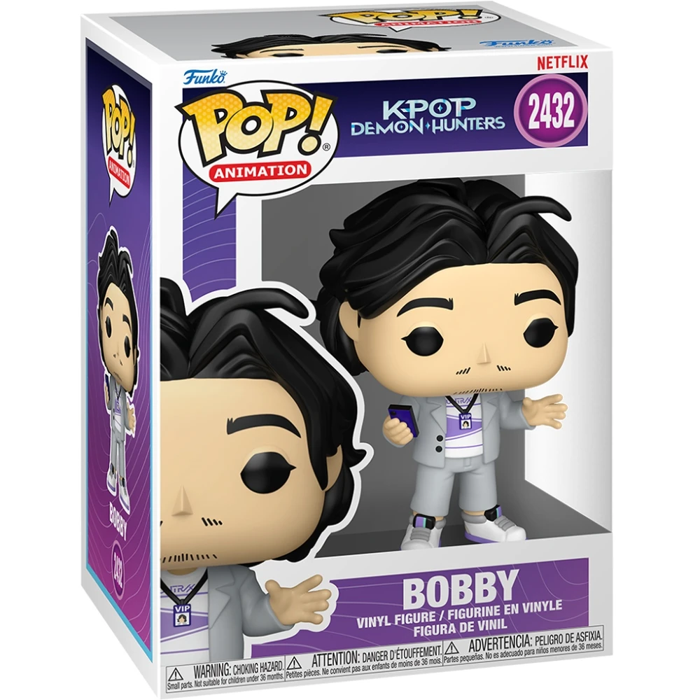 Фигурка FUNKO POP! K-Pop Demon hunters S2 Бобби (95804) ᐉ купить
