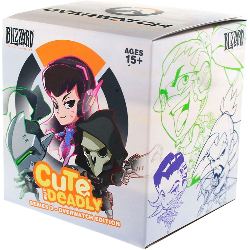 

Фигурка OVERWATCH Cute But Deadly Blind Vinyls Series 3 Сюрприз (B62457), Фігурка Cute But Deadly Blind Vinyls - Series 3