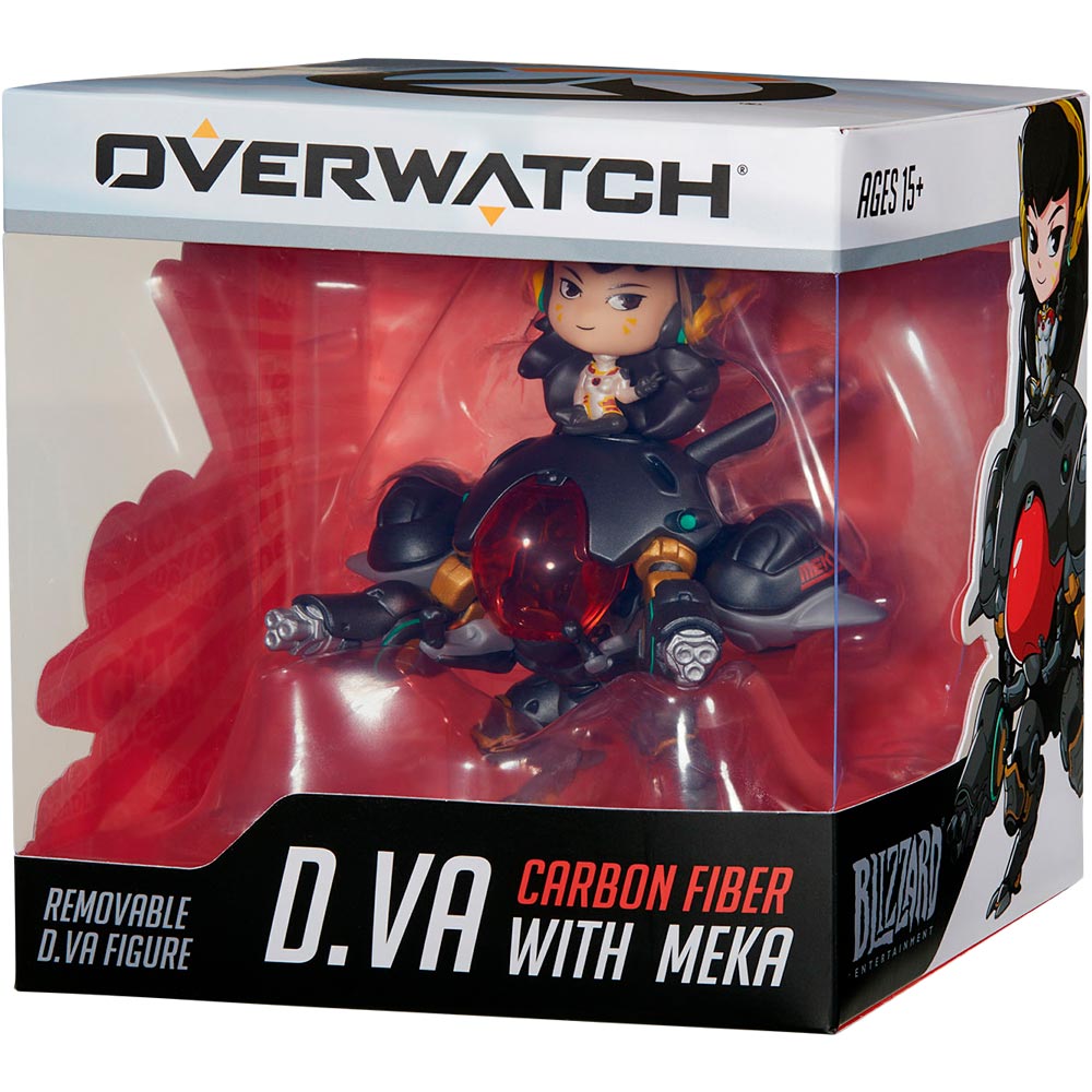 Фігурка FS Holding Overwatch Vinyl Carbon Fiber D. Va & MEKA Buddy (B63524) Для кого універсально