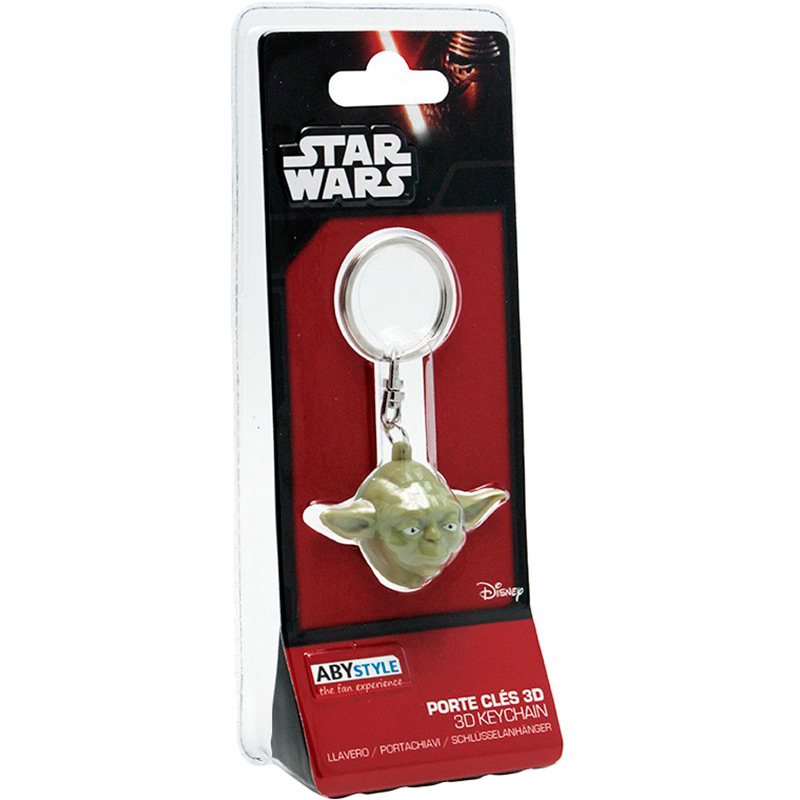 Фігурка-брелок Abystyle Star Wars Keychain 3D Yoda (ABYKEY112) Колекційна серія герої кіно