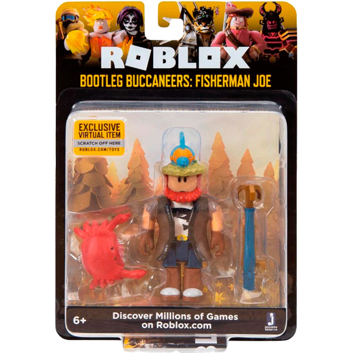 Ігрова фігурка JAZWARES ROBLOX Core Figures Bootleg Buccaneers Fisherman Joe W4 (ROG0114)