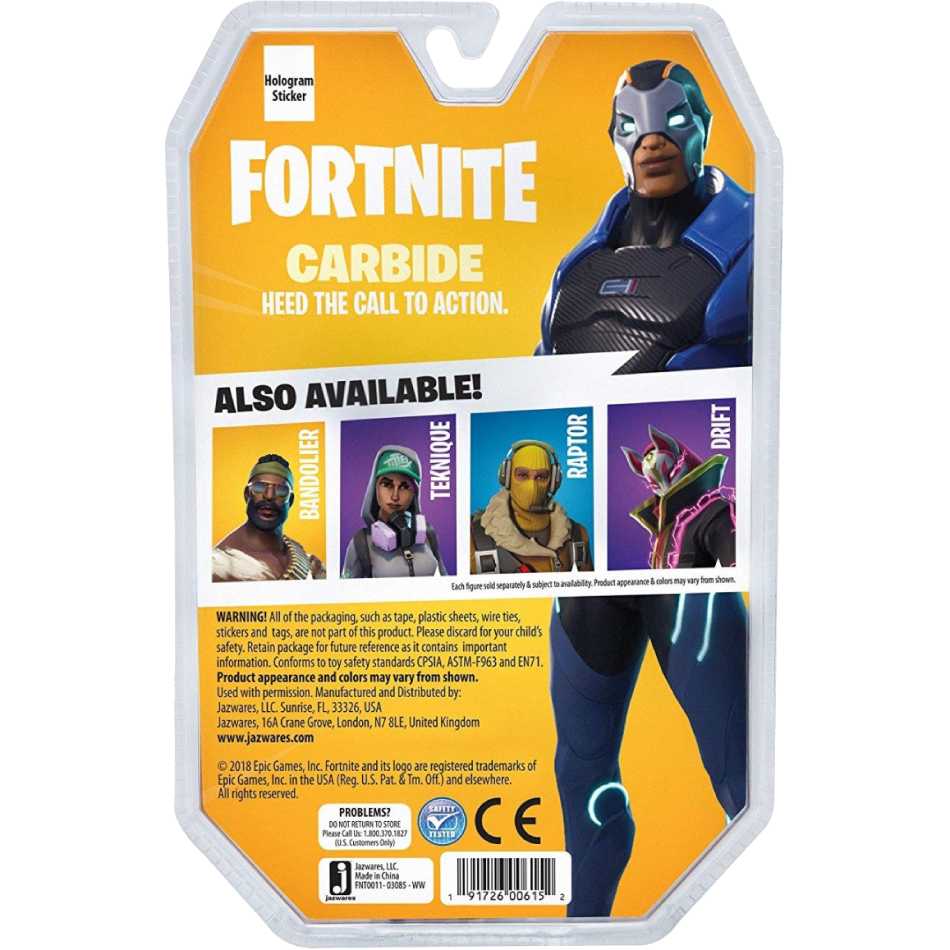 Фігурка JAZWARES Fortnite Solo Mode Carbide (FNT0011) Тип набір