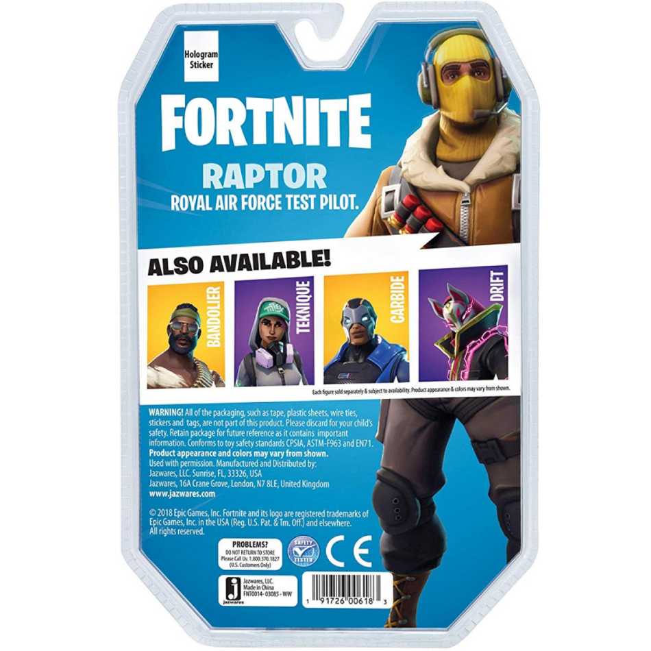 Фигурка JAZWARES Fortnite Solo Raptor (FNT0014) Тип набор