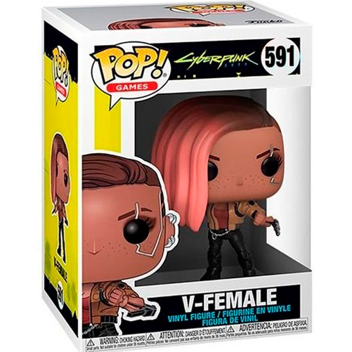 Фигурка FUNKO POP! Cyberpunk 2077: V-Female (FUN2549685) Для кого универсально