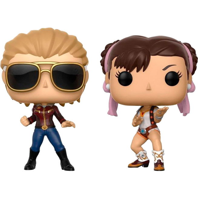 

Набор фигурок FUNKO POP! Vinyl: Capcom vs. Marvel: Captain Marvel vs Chun-Li (FUN1099), POP! Vinyl: Cap vs. Mavl: Captain Marvel vs