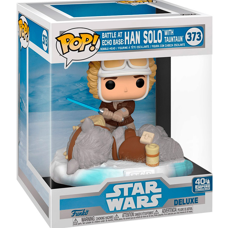 Фігурка FUNKO POP! Deluxe: Bobble: Star Wars: Han & Taun Taun (FUN2549727) Для кого універсально