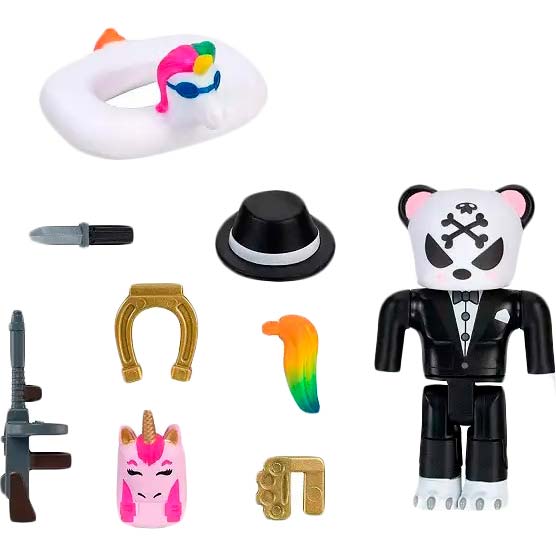 Игровой набор Jazwares Roblox Avatar Shop Rare Complicated Unicorn Gangster Panda (ROB0354)