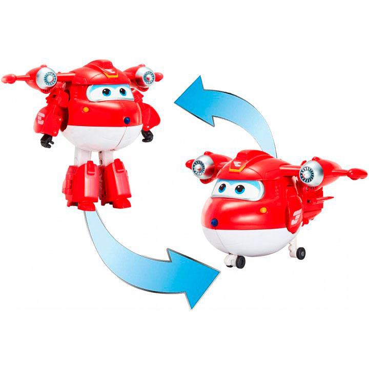 Игровая фигурка SUPER WINGS Transforming- Supercharge Jett, Джетт Для кого универсально