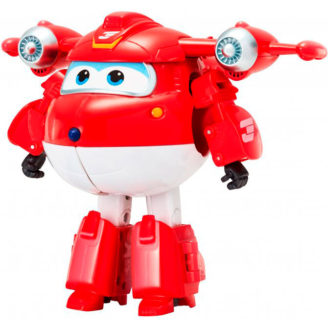 Игровая фигурка SUPER WINGS Transforming- Supercharge Jett, Джетт Тип один предмет