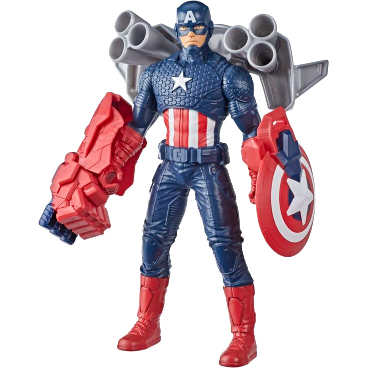 

Фигурка HASBRO Мстители Капитан Америка (F0722_F0775), MARVEL Фігур.Капітан Америка з аксес, 24см