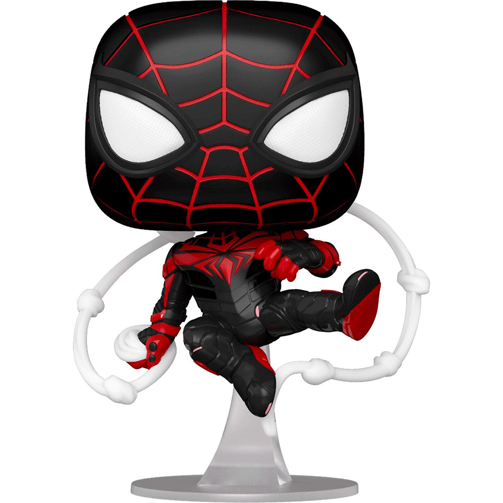 

Фигурка FUNKO POP! Bobble Marvel Games Miles Morales Miles Advanced Tech Suit 54693 (FUN2549952), POP! Фігурка Bobble Marvel Games Miles
