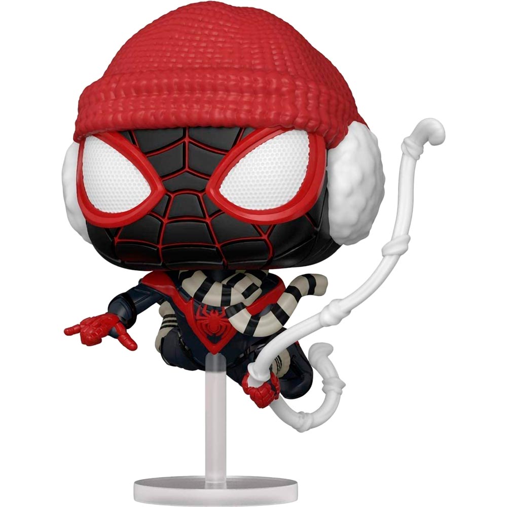 

Фигурка FUNKO POP! Bobble Marvel Games Miles Morales Miles Winter Suit 54692 (FUN2549947), POP! Фігурка Bobble Marvel Games Miles