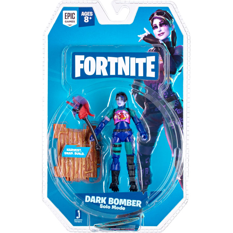 Фігурка JAZWARES Fortnite Solo Mode Dark Bomber (FNT0072) Колекційна серія герої ігор