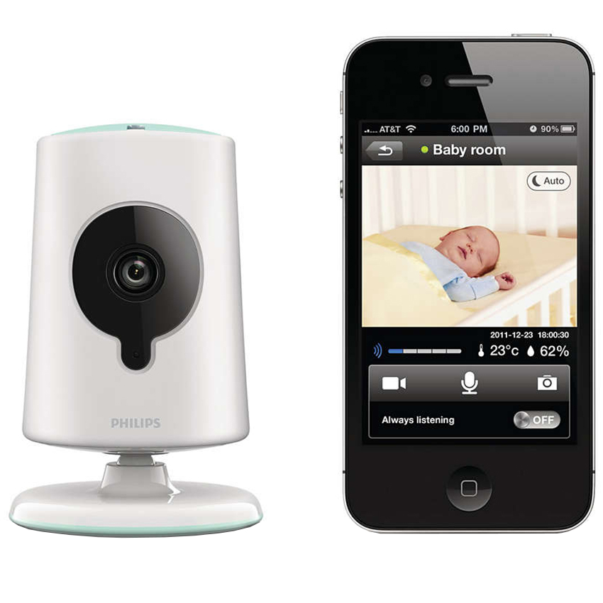 Фото Відеоняня PHILIPS InSight Wireless HD baby monitor (B120S)