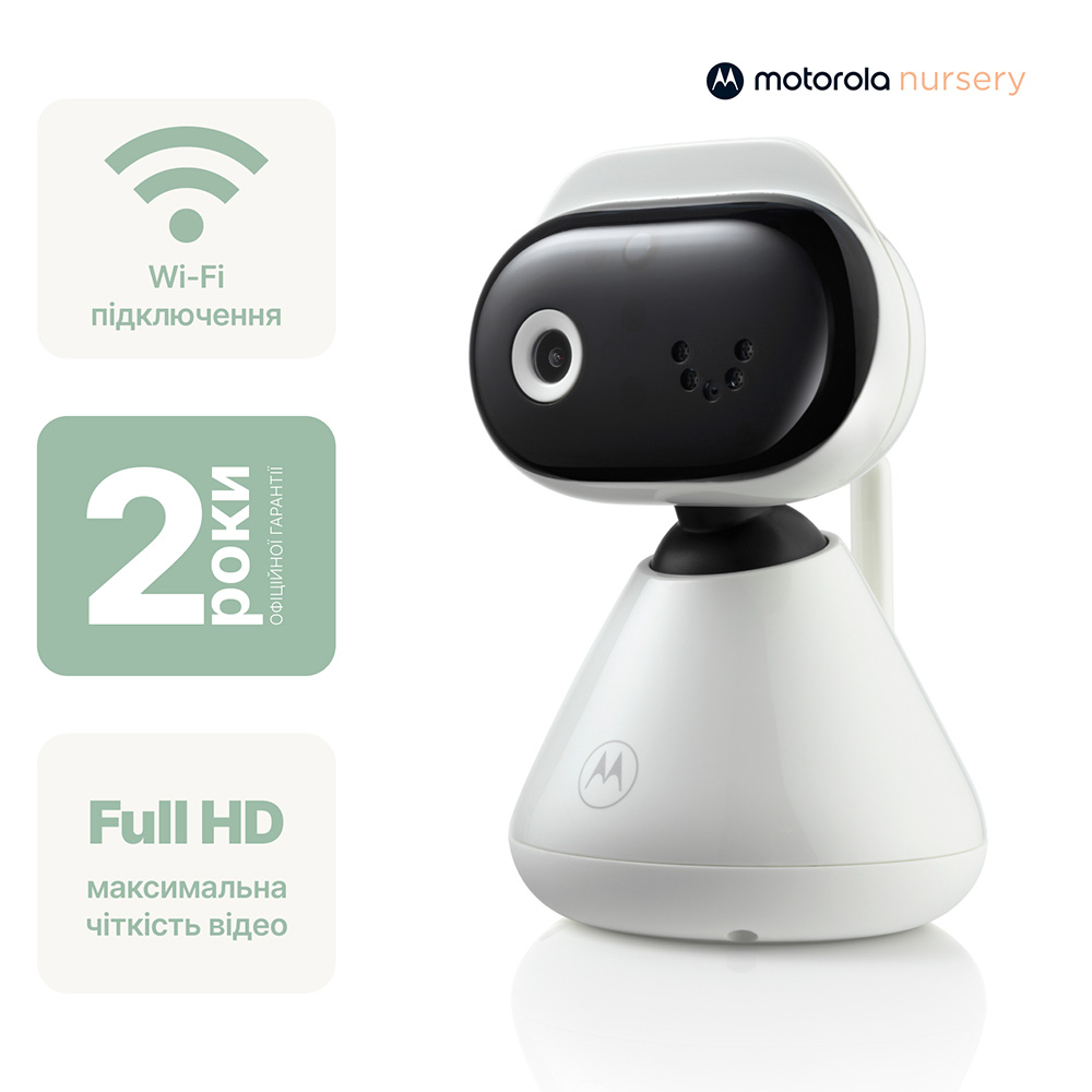 Видеоняня MOTOROLA PIP1500 Connect Wi-Fi 2.4 ГГц (5055374714096) Тип видеоняня