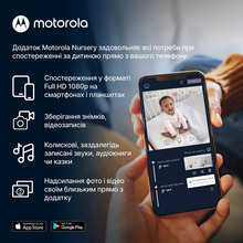 Видеоняня MOTOROLA PIP1500 Connect Wi-Fi 2.4 ГГц (5055374714096)