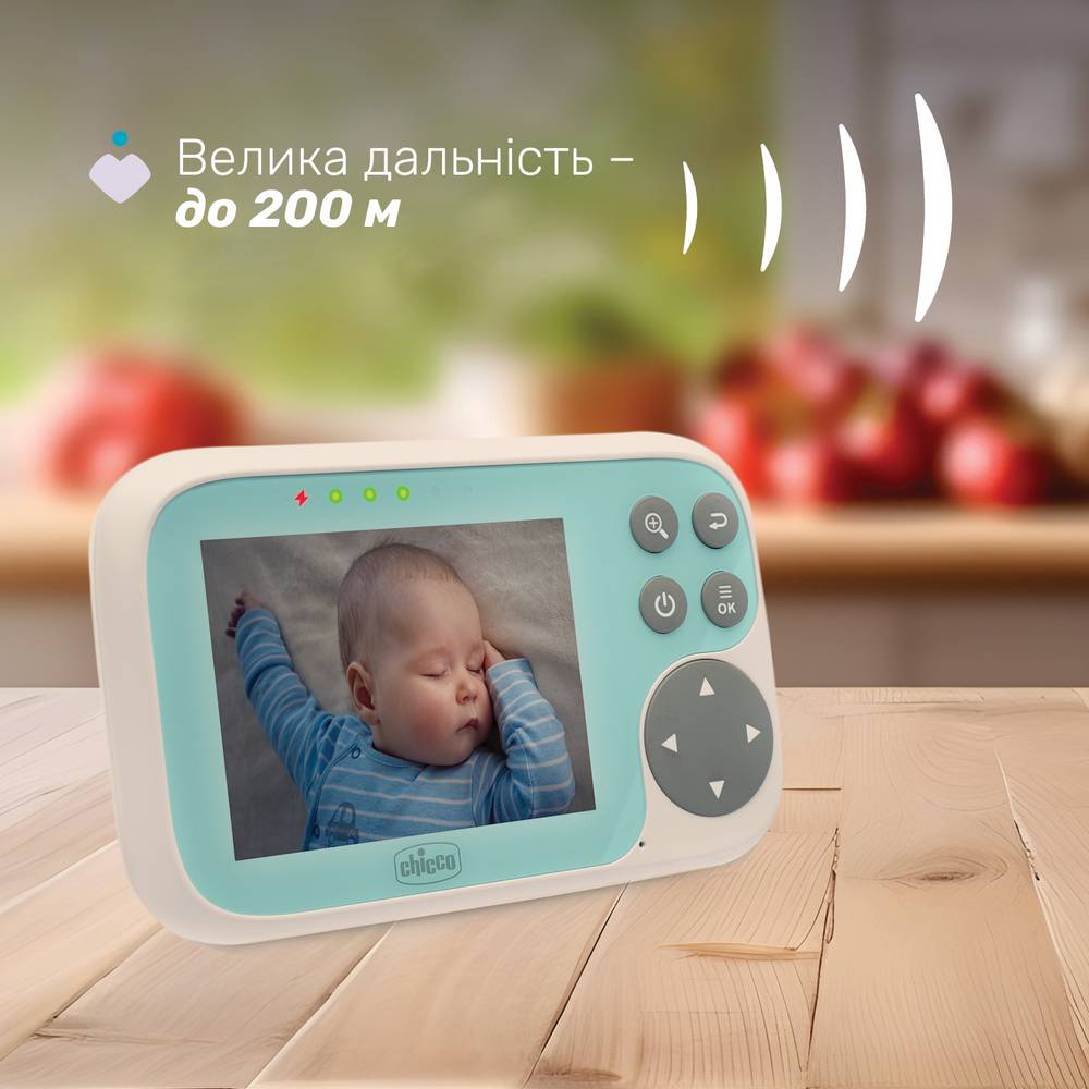 Видеоняня CHICCO Video Baby Monitor Start (11479.00) Особенности инфракрасная камера