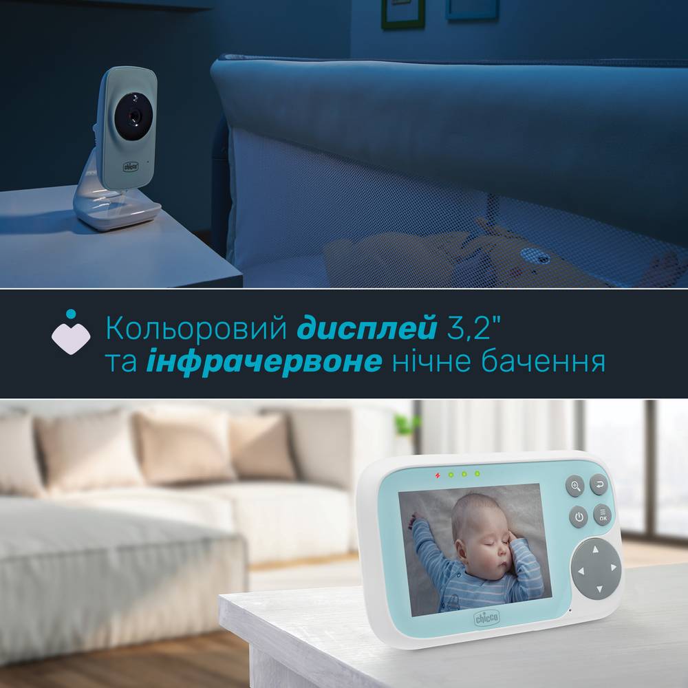 Видеоняня CHICCO Video Baby Monitor Start (11479.00) Тип видеоняня