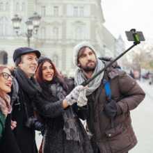 Монопод IOTTIE MiGo Selfie Stick Black (HLMPIO110BK)