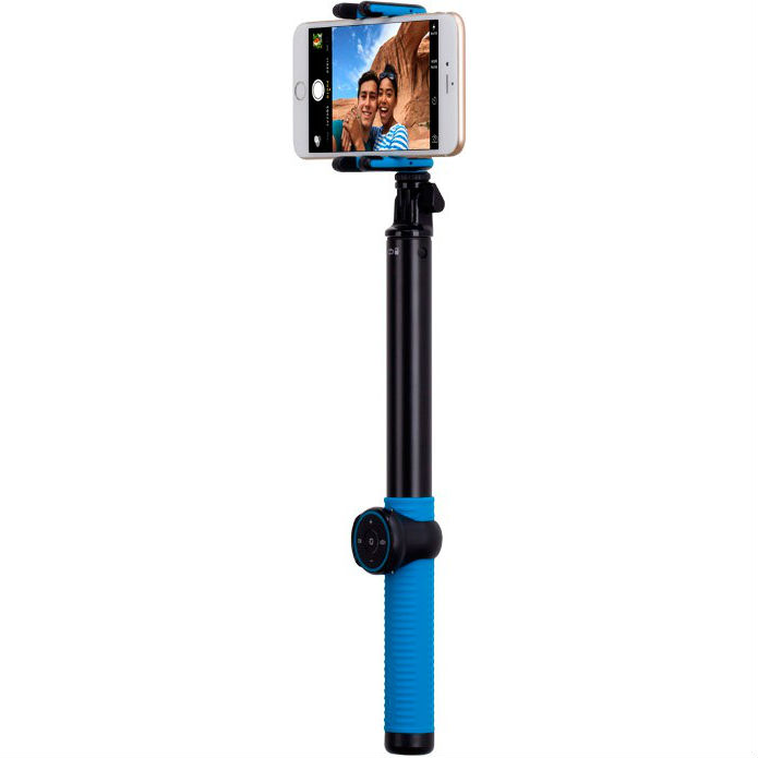 Монопод MOMAX Selfie Hero Bluetooth 150cm Blue/Black (KMS8D)