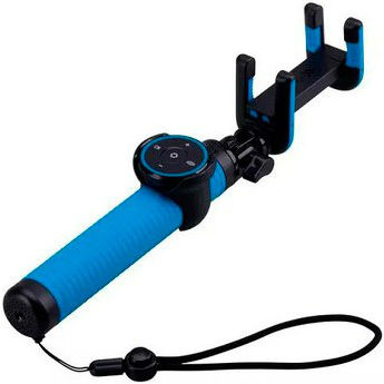 Монопод MOMAX Selfie Hero Bluetooth 150cm Blue/Black (KMS8D) Максимальная длина 150