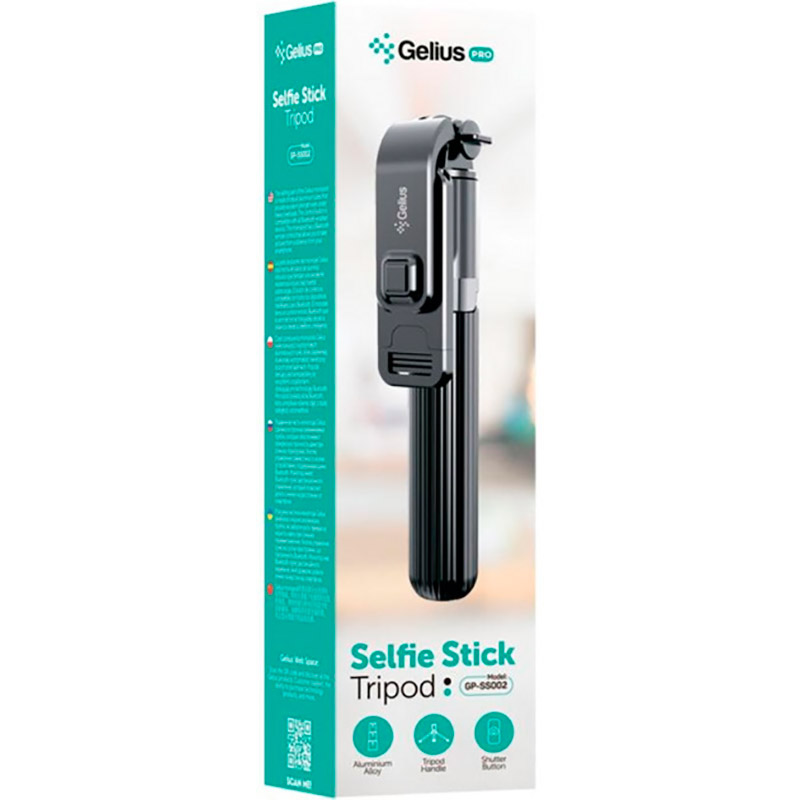 Фото 21 Монопод Gelius Pro Selfie Monopod GP-SS002 Black (83691)